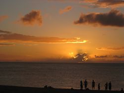 Waimea Bay Sunset.JPG